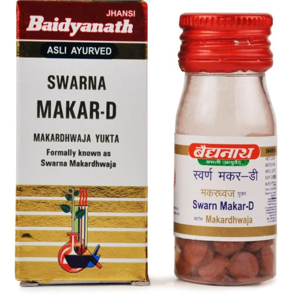Baidyanath Swarna Makar-D Makardhwaja Yukta - 8 Tablets