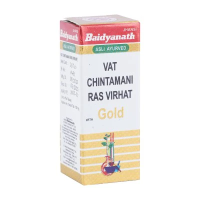 Baidyanath Vat Chintamani Ras Virhat - 10 Tablets