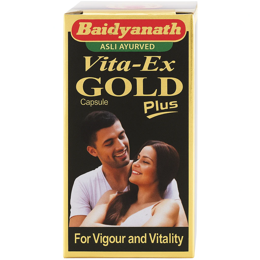 Baidyanath Vita Ex Gold Plus Capsule - 20 Capsule