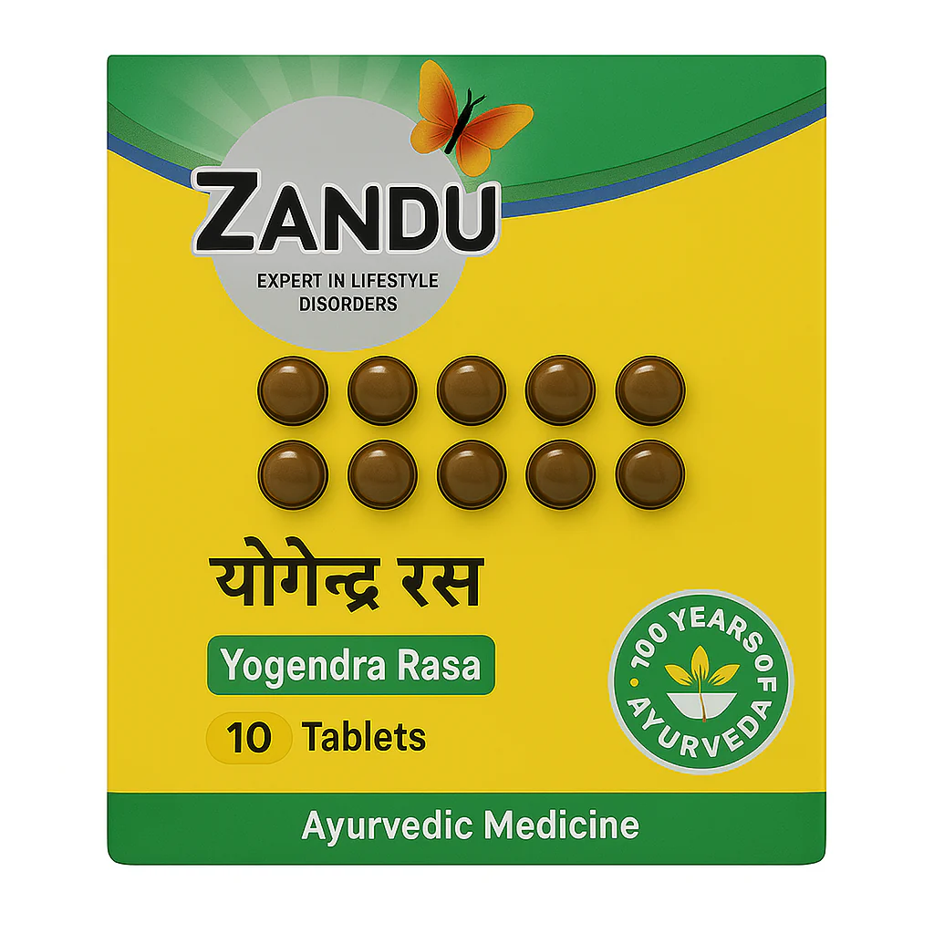 Zandu Yogendra Rasa Gold - 10 Tablet